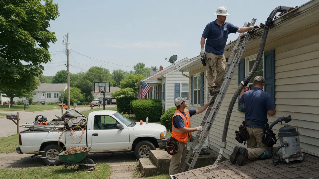 Gutter Installation in Enon, OH near me